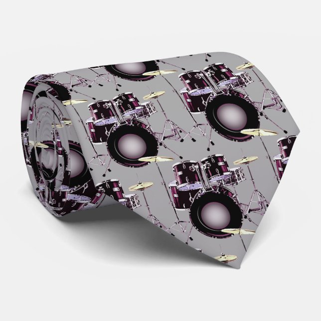 Drums Tie (Rolled)