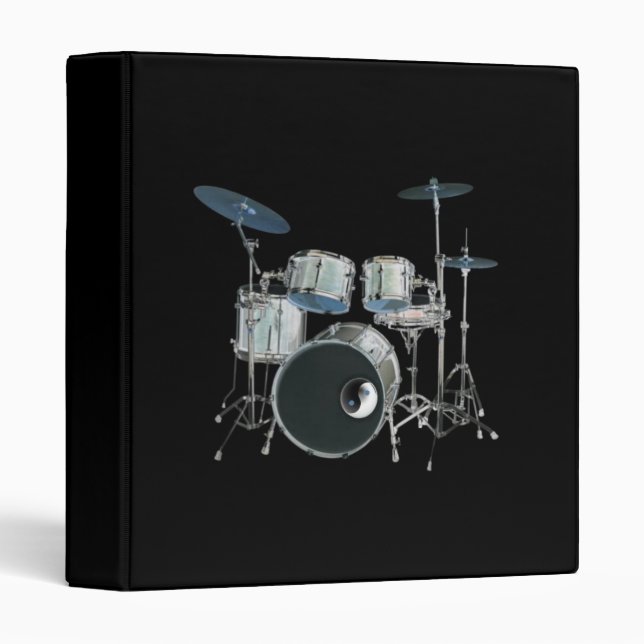 Drums & Yin-Yang Avery Binder (Front/Spine)