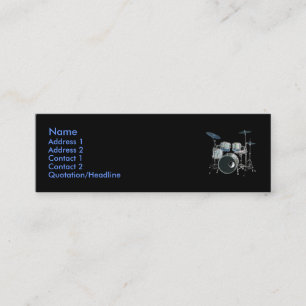 Drums & Yin-Yang Profile Card