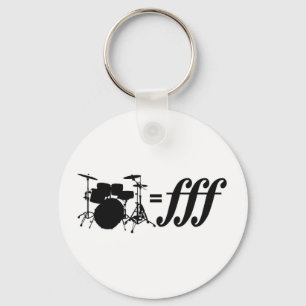 Drumset Keychain