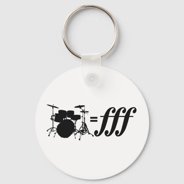Drumset Keychain (Front)