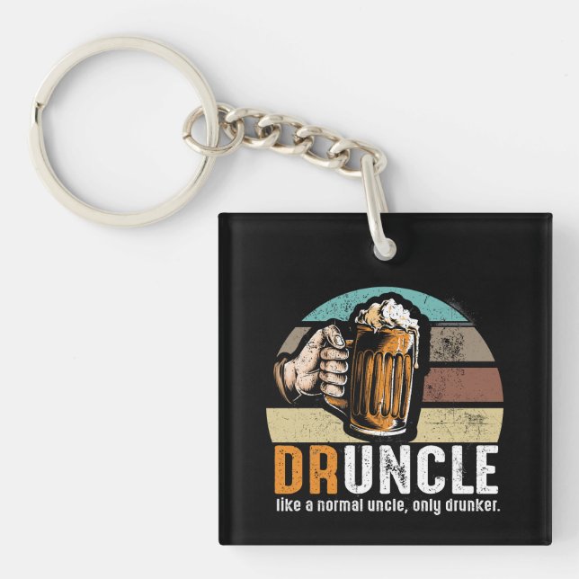 Druncle Comme Un Oncle Normal Seulement Drunker (Devant)