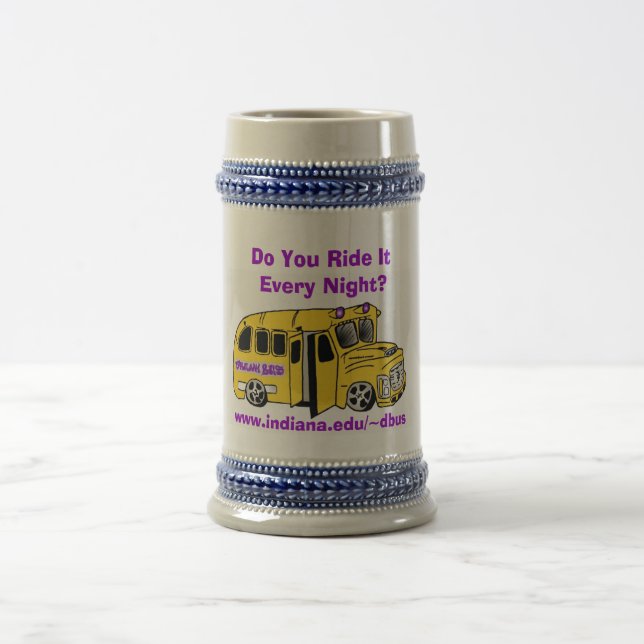 Drunk Bus Beer Stein (Center)
