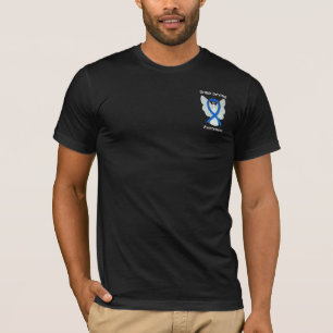 Drunk Driving Awareness Ribbon Angel Custom Shirts