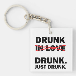 Drunk Keychain