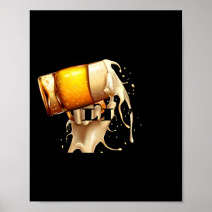 Drunk Lives Sticker  Poster