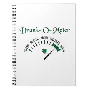 Drunk Metre Notebook