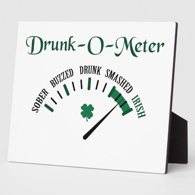 Drunk Metre Plaque (Side)
