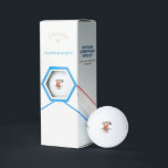 Drunk Santa Callaway Supersoft golf balls 3 pk<br><div class="desc">Drunk Santa golf balls are fun additions for golf games during the Christmas holiday season. Drunk Santa is Steamy Raimon original cartoon art.</div>