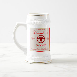Drunkast Podcast Beer Stein