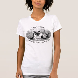 drunken cat T-Shirt