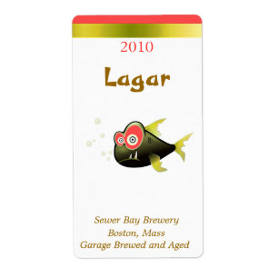 Drunken Fish Humourous Beer Labels