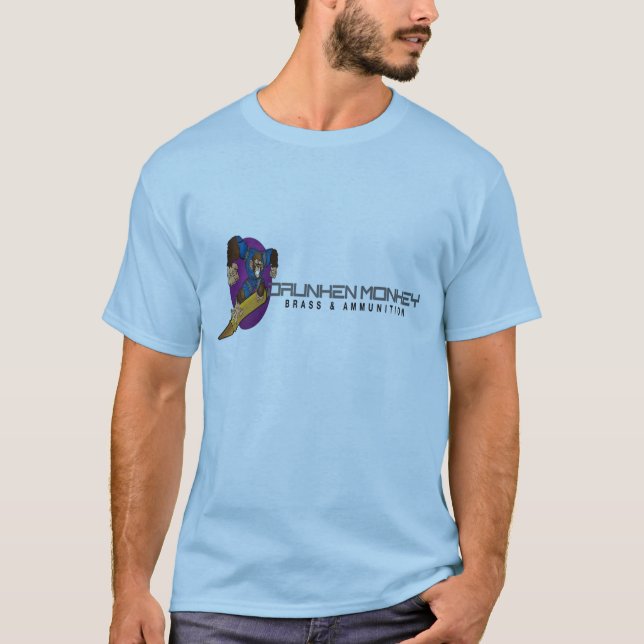 Drunken Monkey Brass and Ammunition T-shirt (Front)