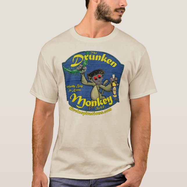 Drunken Monkey - Front Full T-Shirt (Front)