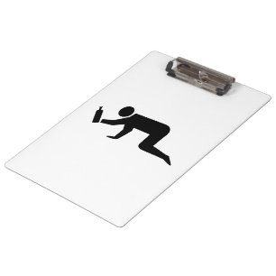 Drunken People Clipboard