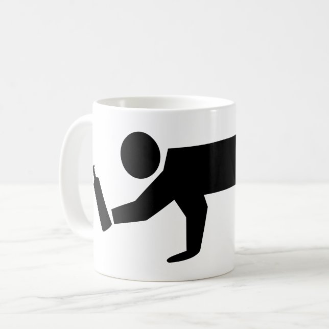 Drunken People Coffee Mug (Front Left)