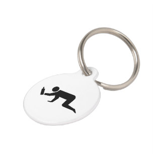 Drunken People Pet Tag