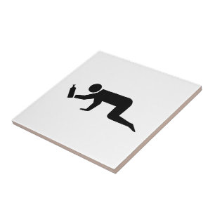 Drunken People Tile