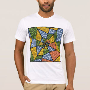 Drunkenness of color. Woman t-shirt