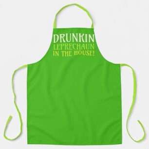 Drunkin Leprechaun In The House! Apron