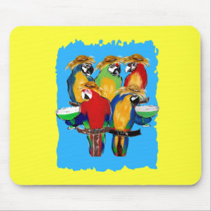 Drunkin Parrots Mouse Pad