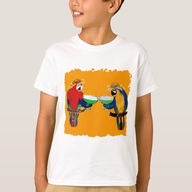 Drunkin Parrots T-Shirt (Front)