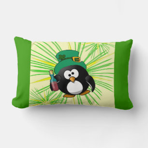 Drunkin' Penguin Pillow - Customizable