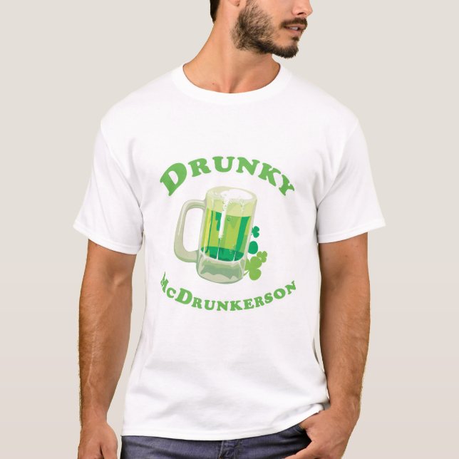 DRUNKY MCDRUNKERSON T-Shirt (Front)