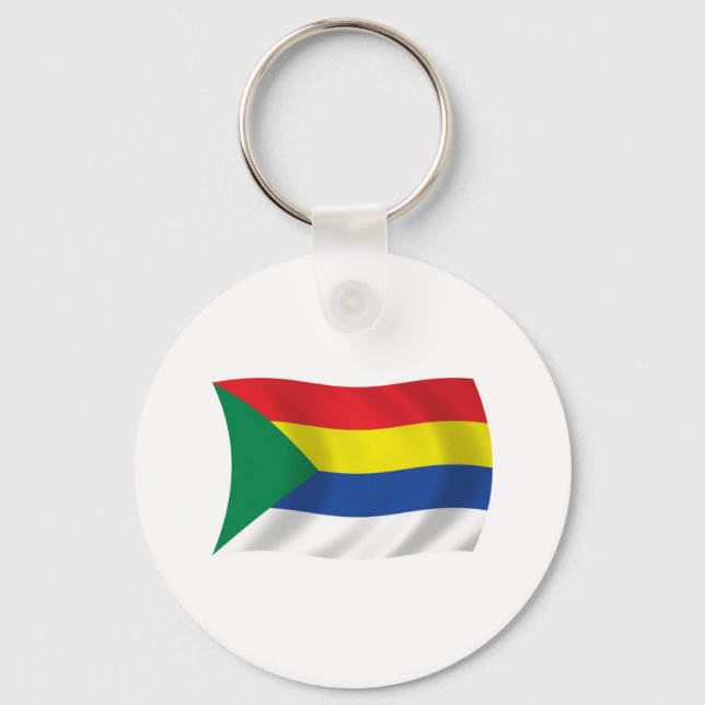 Druze Flag Keychain (Front)