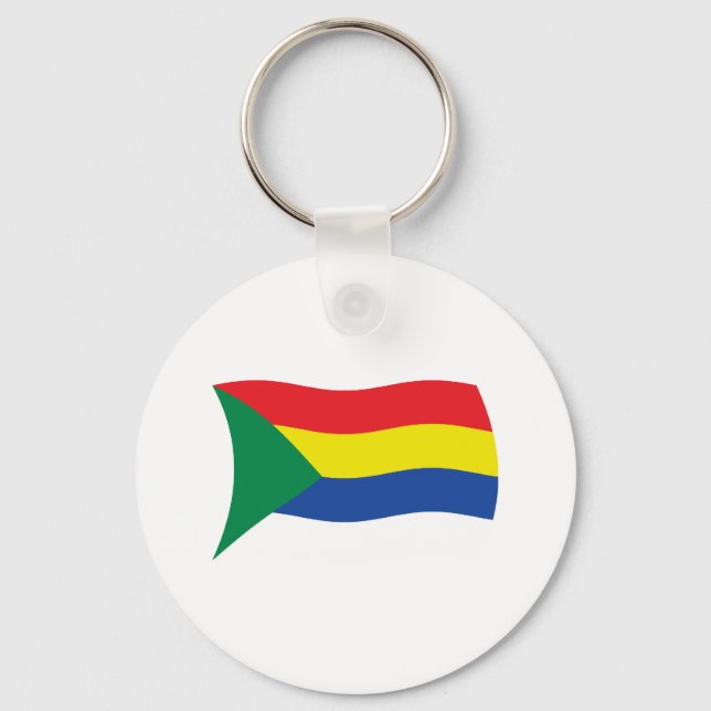 Druze Flag Keychain (Front)