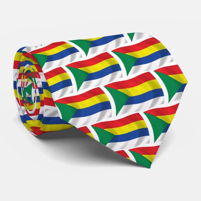 Druze Flag Tie (Rolled)
