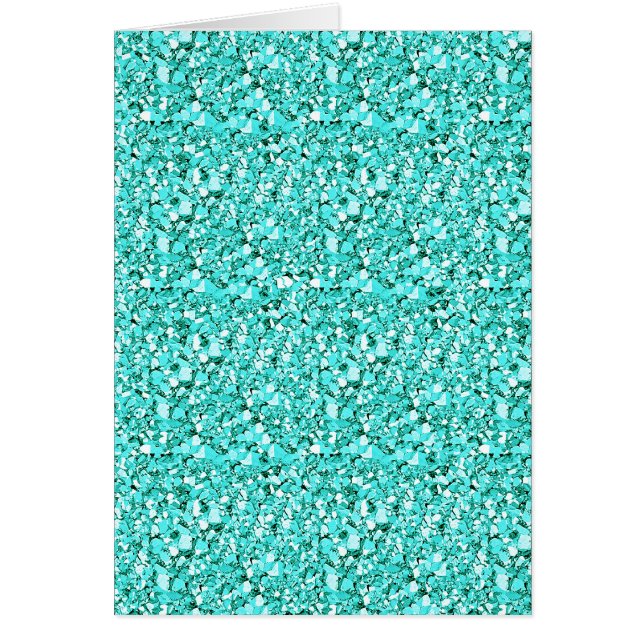 Druzy crystal - aquamarine blue (Front)