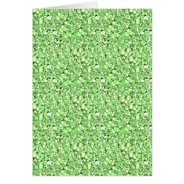 Druzy crystal - peridot green (Front)