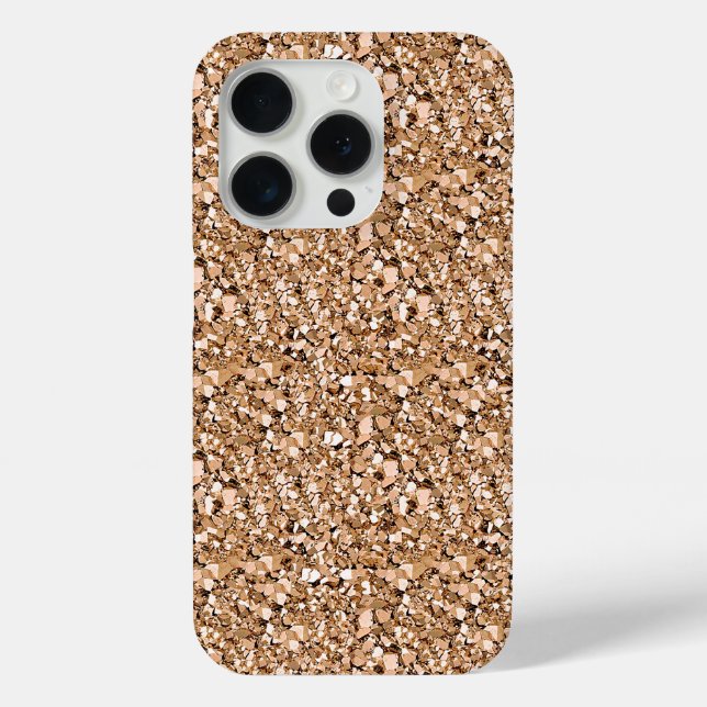 Druzy crystal - rose gold colour Case-Mate iPhone case (Back)