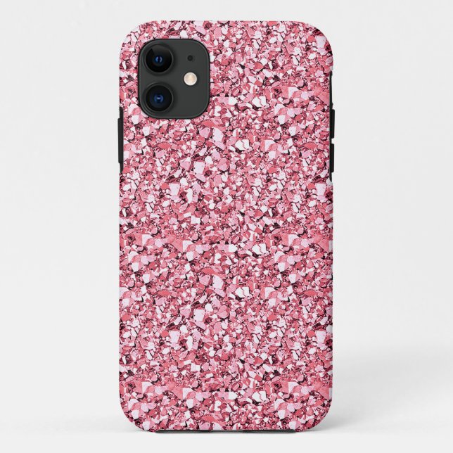 Druzy crystal - rose quartz pink Case-Mate iPhone case (Back)