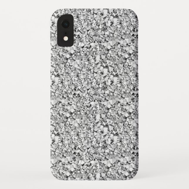 Druzy crystal - white gold colour Case-Mate iPhone case (Back)