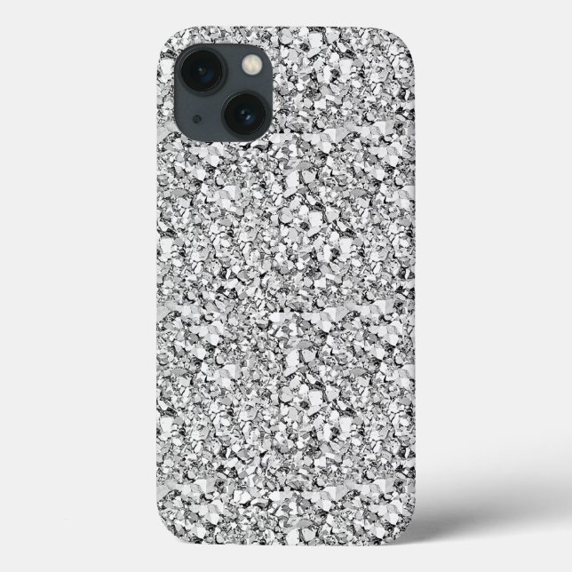 Druzy crystal - white gold colour Case-Mate iPhone case (Back)