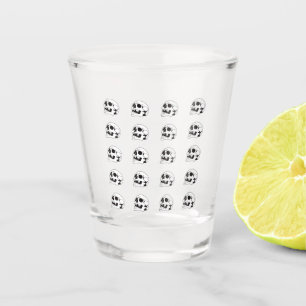 Dry as a Bone Art II Shot Glass