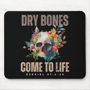 Dry Bones Come To Life Ezekiel Christian Bible Flo Mouse Pad