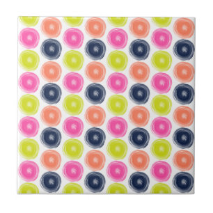 Dry Brush Circles Tile