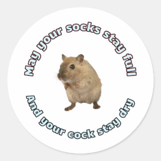 Dry Classic Round Sticker