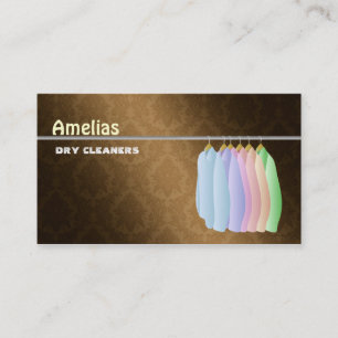 Dry Cleaner Business Cards
