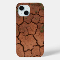 dry, cracked ground