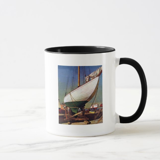 Dry Dock by John Atherton Mug (Right)