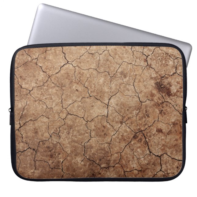 Dry Earth Laptop Sleeve (Front)