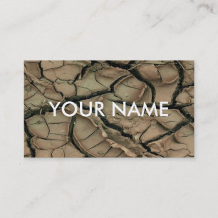 DRY EARTH + your text Business Card