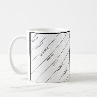 Dry Erase Daily Planner Mug