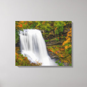 Dry Falls North Carolina Canvas Print