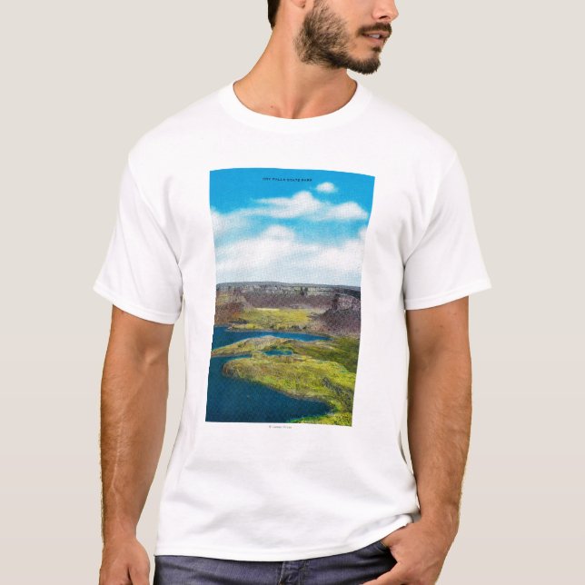 Dry Falls State Park, Grand Coulee Dam T-Shirt (Front)