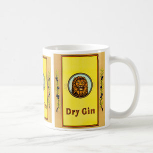 Dry Gin Lion Coffee Mug